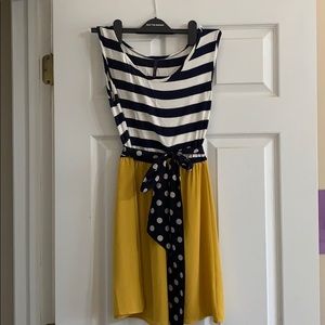 Adorable Boutique Stripe Dress